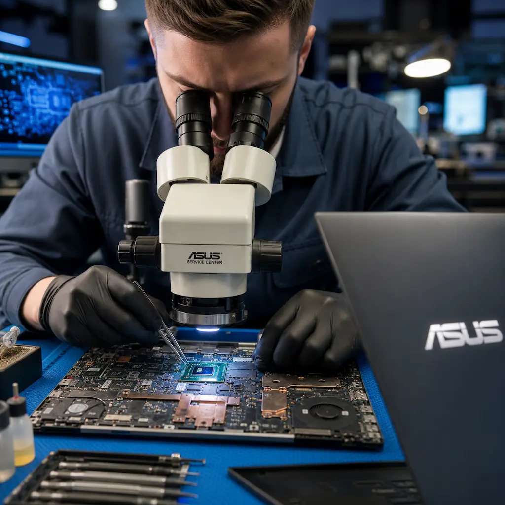 Замена видеокарты ноутбука Asus в Воронеже