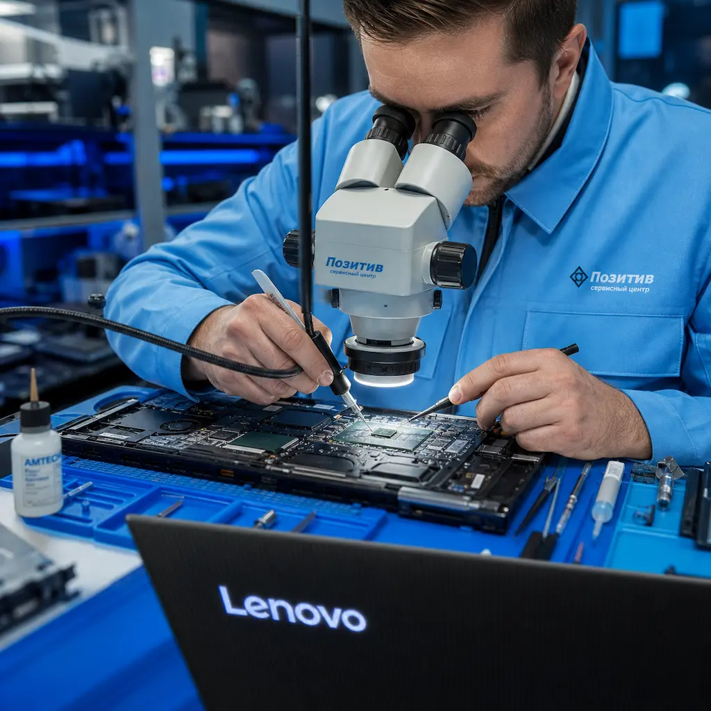 Замена видеокарты ноутбука Lenovo в Воронеже