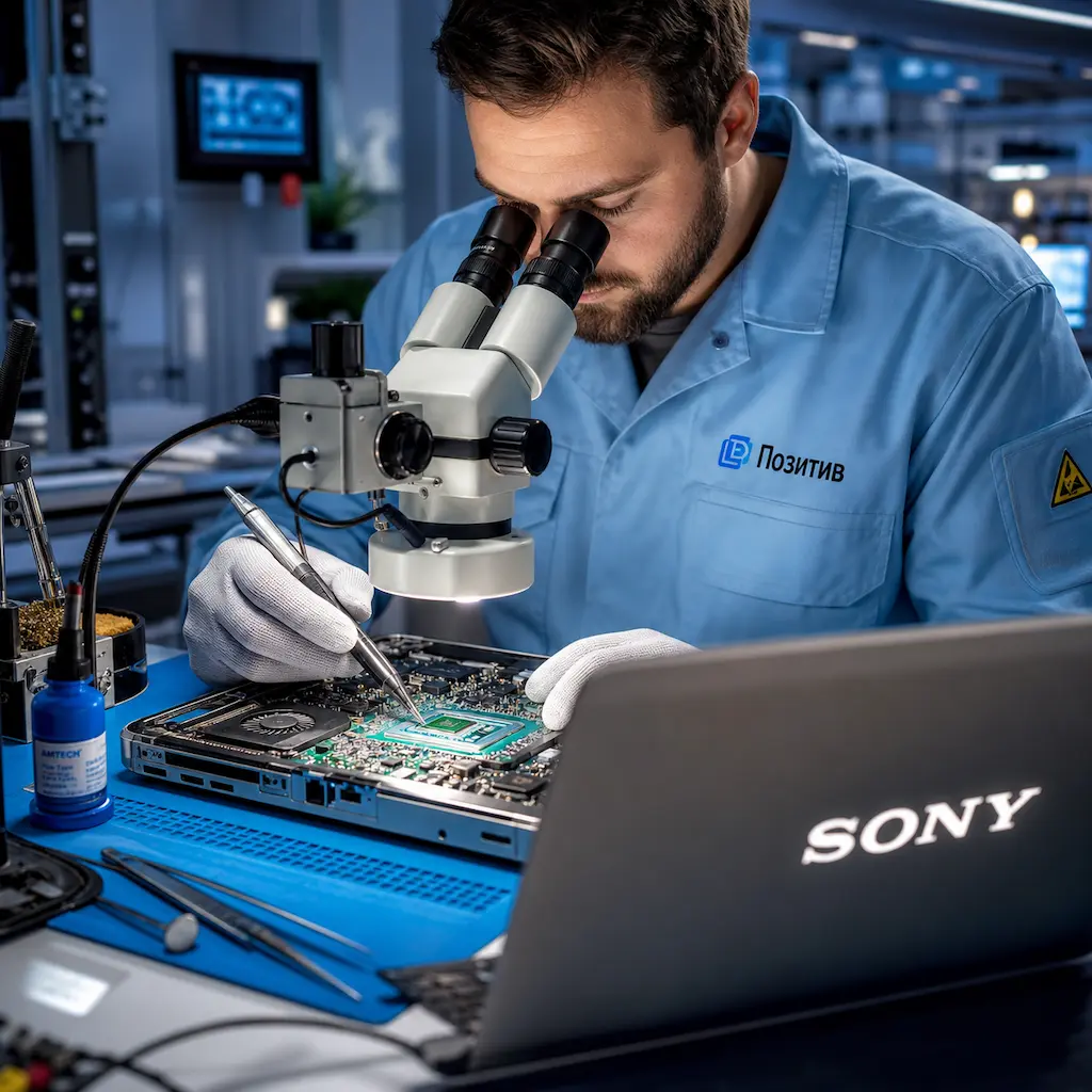 Замена видеокарты ноутбука Sony в Воронеже