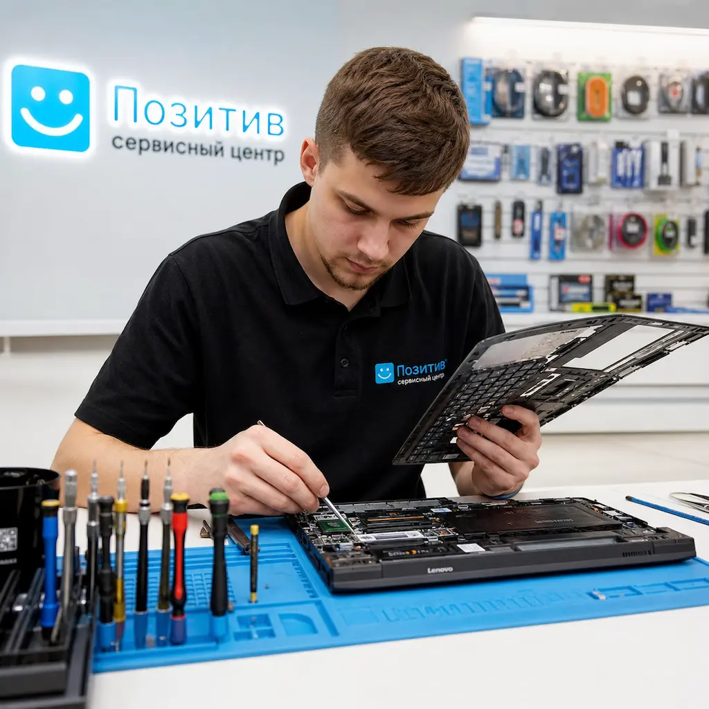 заменить клавиатуру на ноутбуке Lenovo в Воронеже