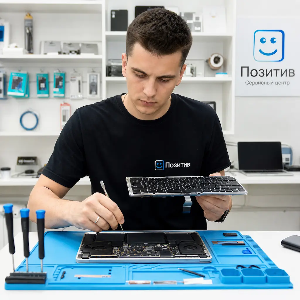 заменить клавиатуру на Apple Macbook в Воронеже