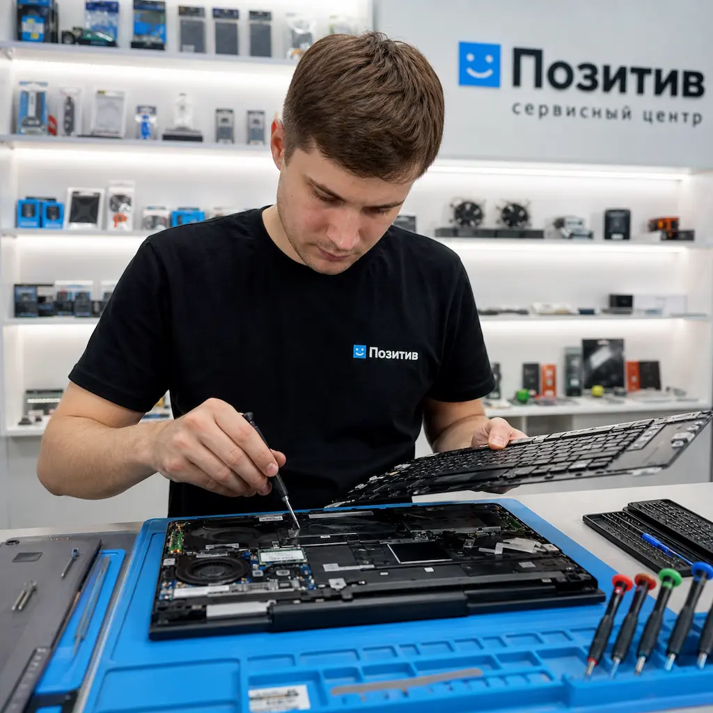 заменить клавиатуру на ноутбуке Samsung в Воронеже