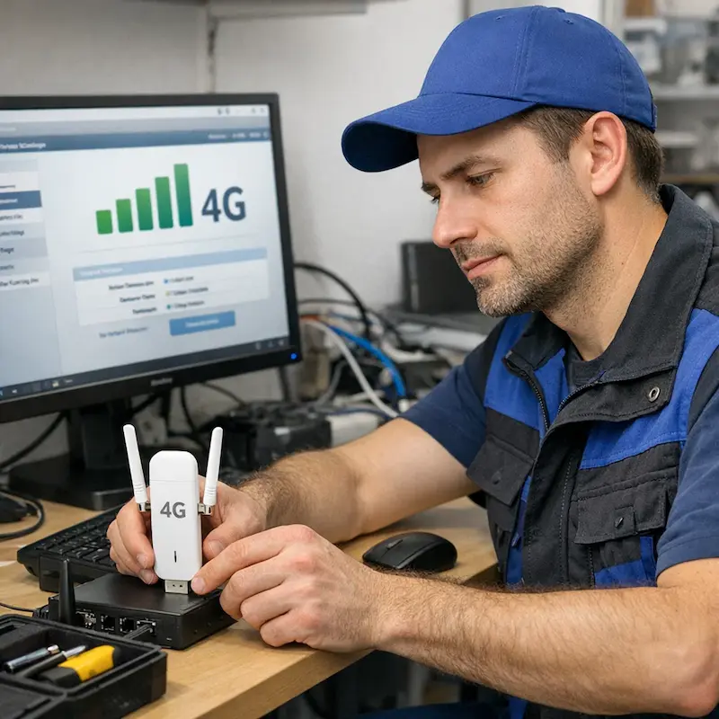 Настройка LTE модема в Воронеже