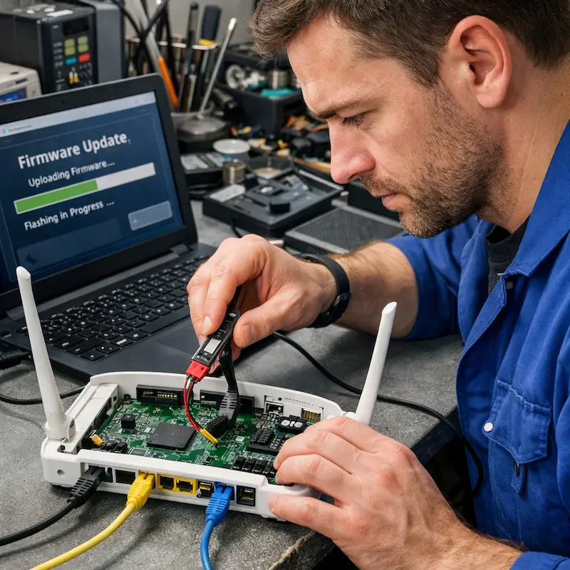 Обновление прошивки роутера в Воронеже