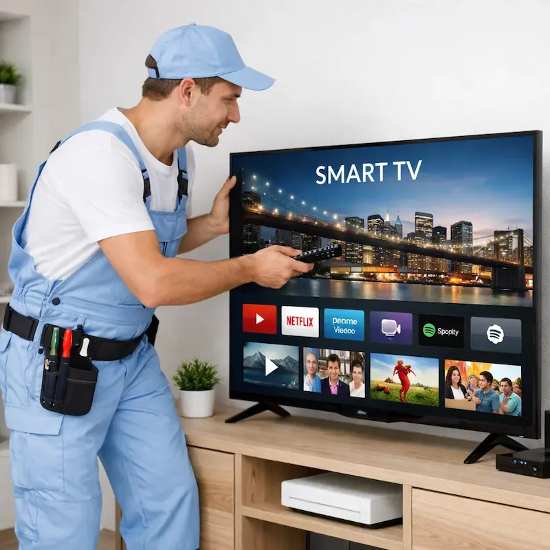 Как вызвать мастера для настройки Smart TV в Воронеже
