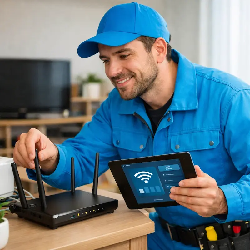Настройка Wi-Fi для квартиры, дома и офиса в Воронеже