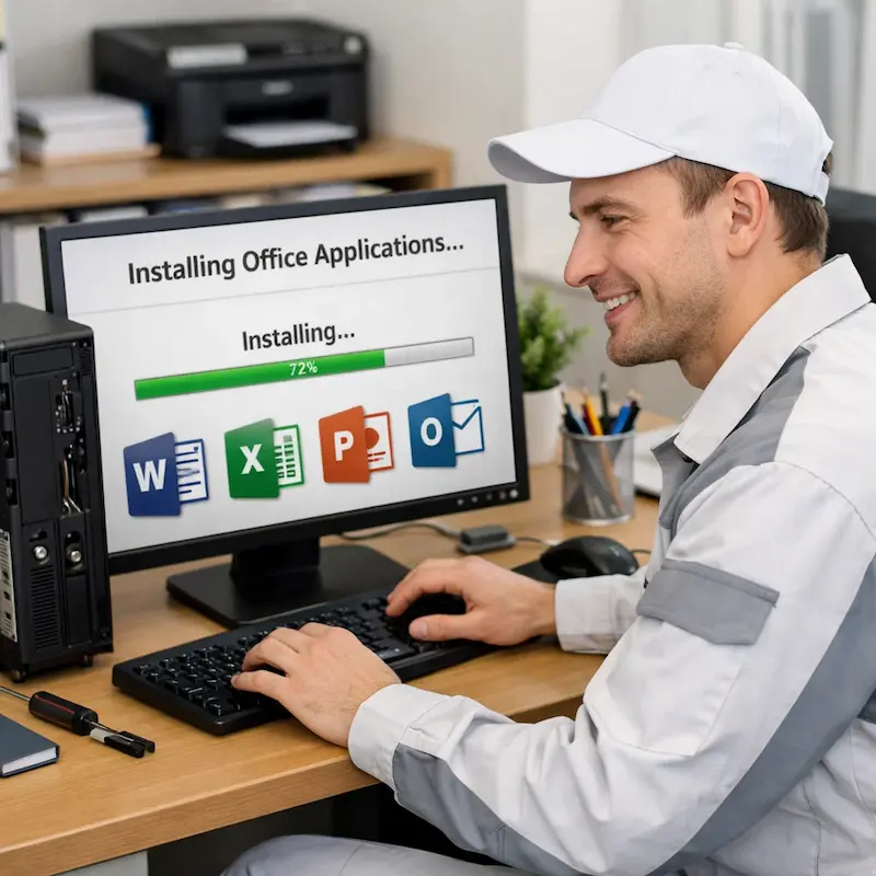 Установка и настройка программ на компьютере в Воронеже