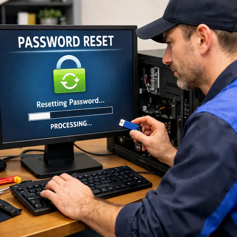 Удаление пароля на компьютере в Воронеже